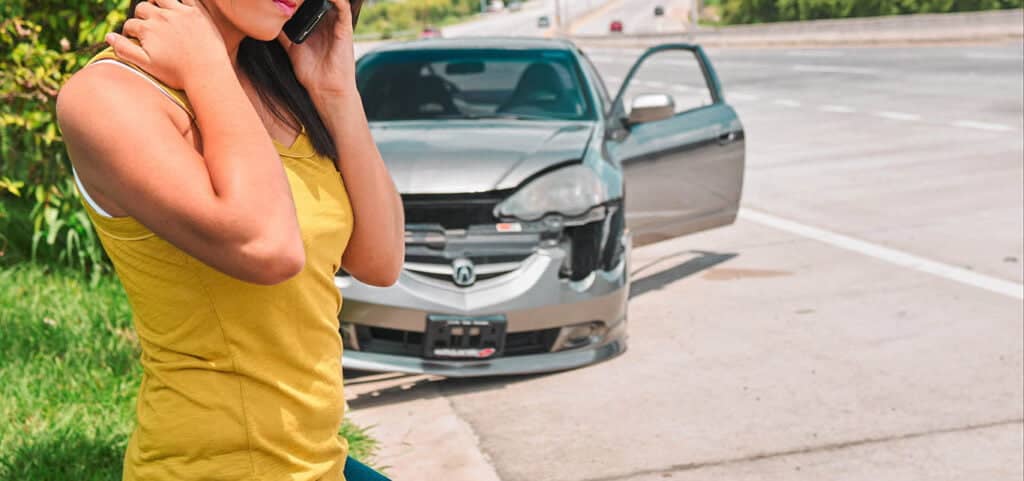Die häufigsten Fehler nach einem Autounfall